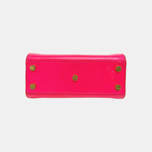 SAC DE JOUR Nano Calfskin Pink