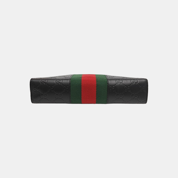Signature Monogram Calfskin Black