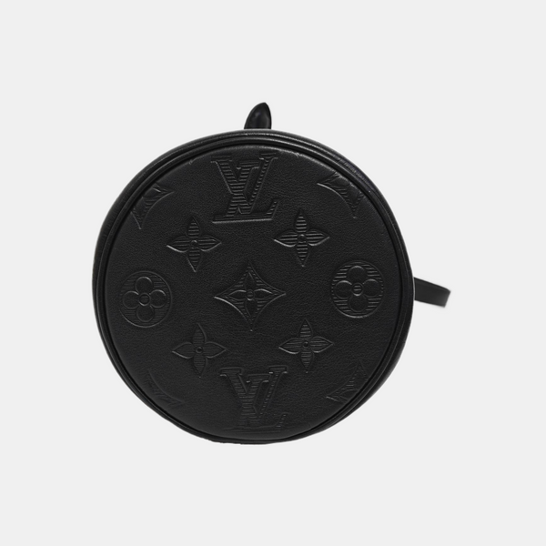 CHALK Monogram Calfskin Black