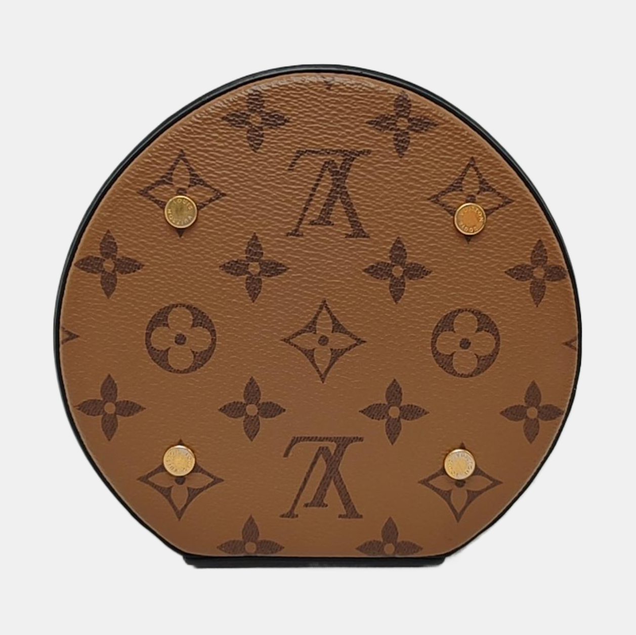 CANNES PM Monogram Coated Canvas Brown