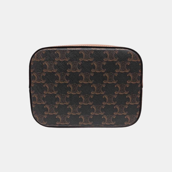TRIOMPHE CANVAS Small Coated Canvas Brown