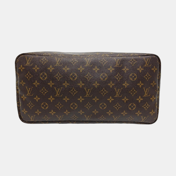 NEVERFULL GM Monogram Coated Canvas Brown