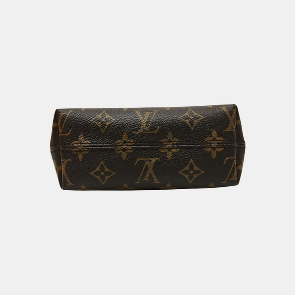 HILLS Monogram Coated Canvas Brown