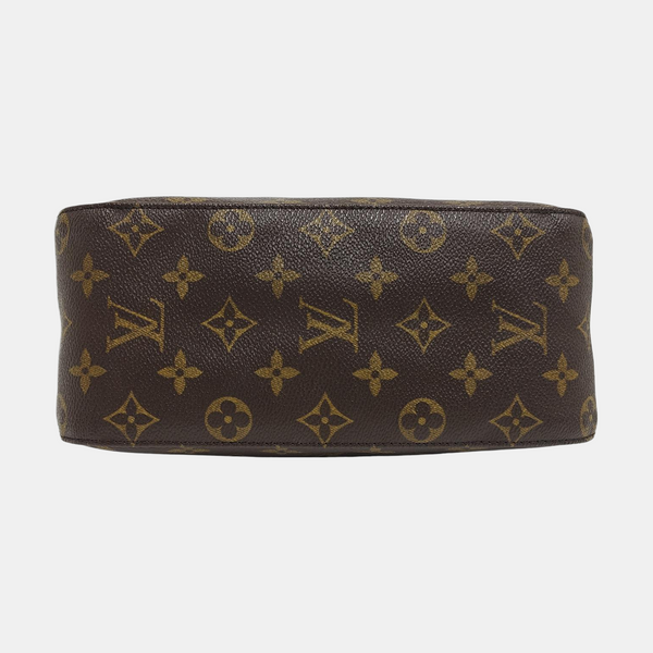 LOOPING MM Monogram Coated Canvas Brown