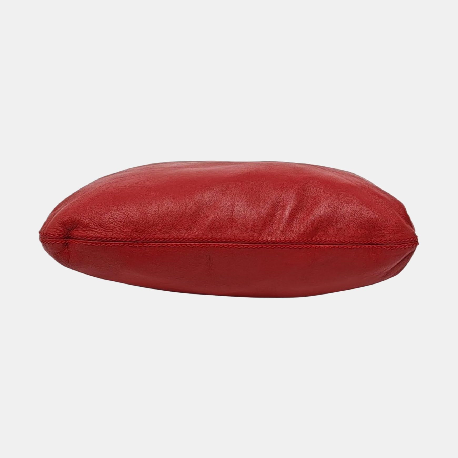 Lambskin Top Handle Bag Red