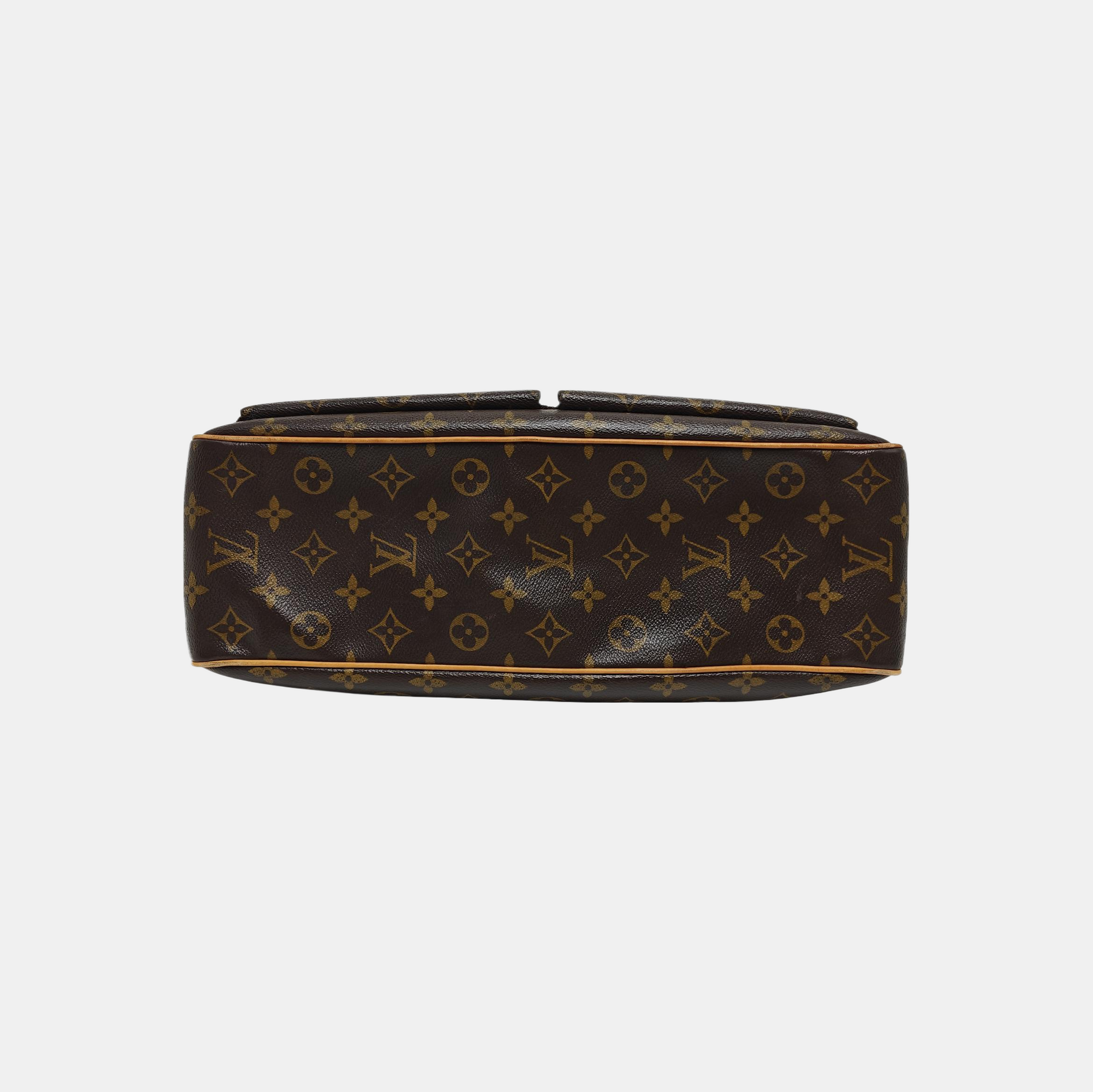 MULTIPLE Monogram Coated Canvas Brown
