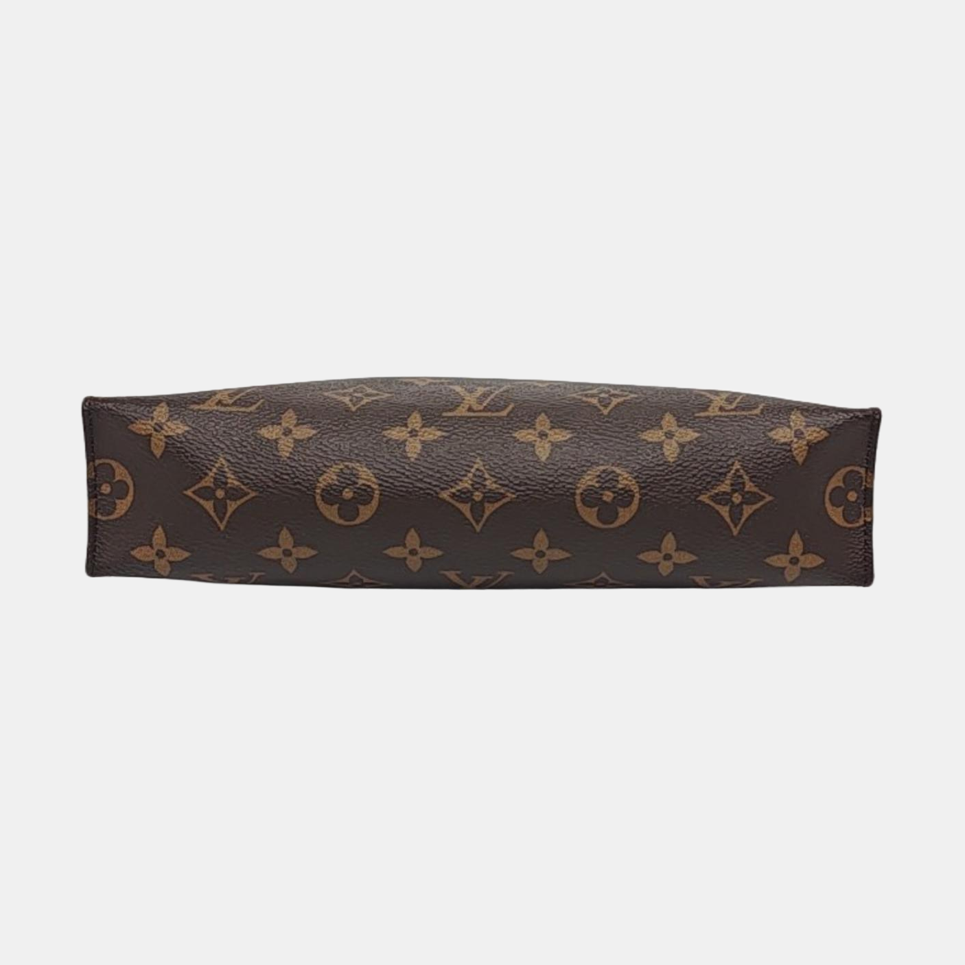 TOILET POCKET 26 Monogram Coated Canvas Brown