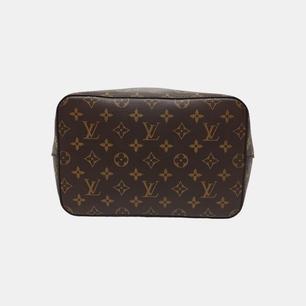 NÉONOÉ MM Monogram Coated Canvas Brown