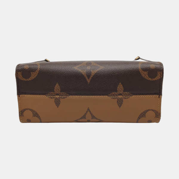 ONTHEGO PM Monogram Coated Canvas Brown