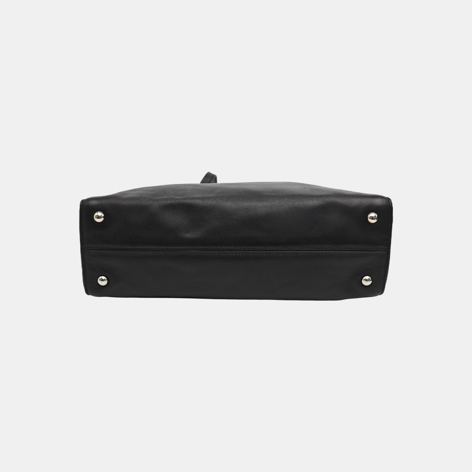 Calfskin Tote Bag Black