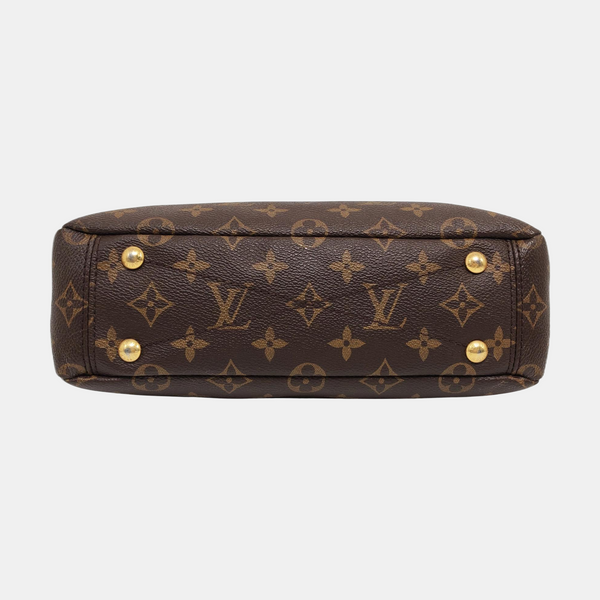 PALLAS BB Monogram Coated Canvas Brown