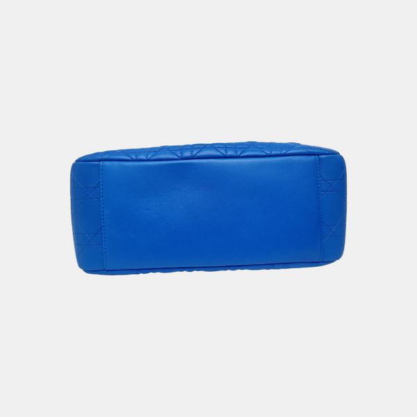 Miss Dior Cannage Lambskin Blue