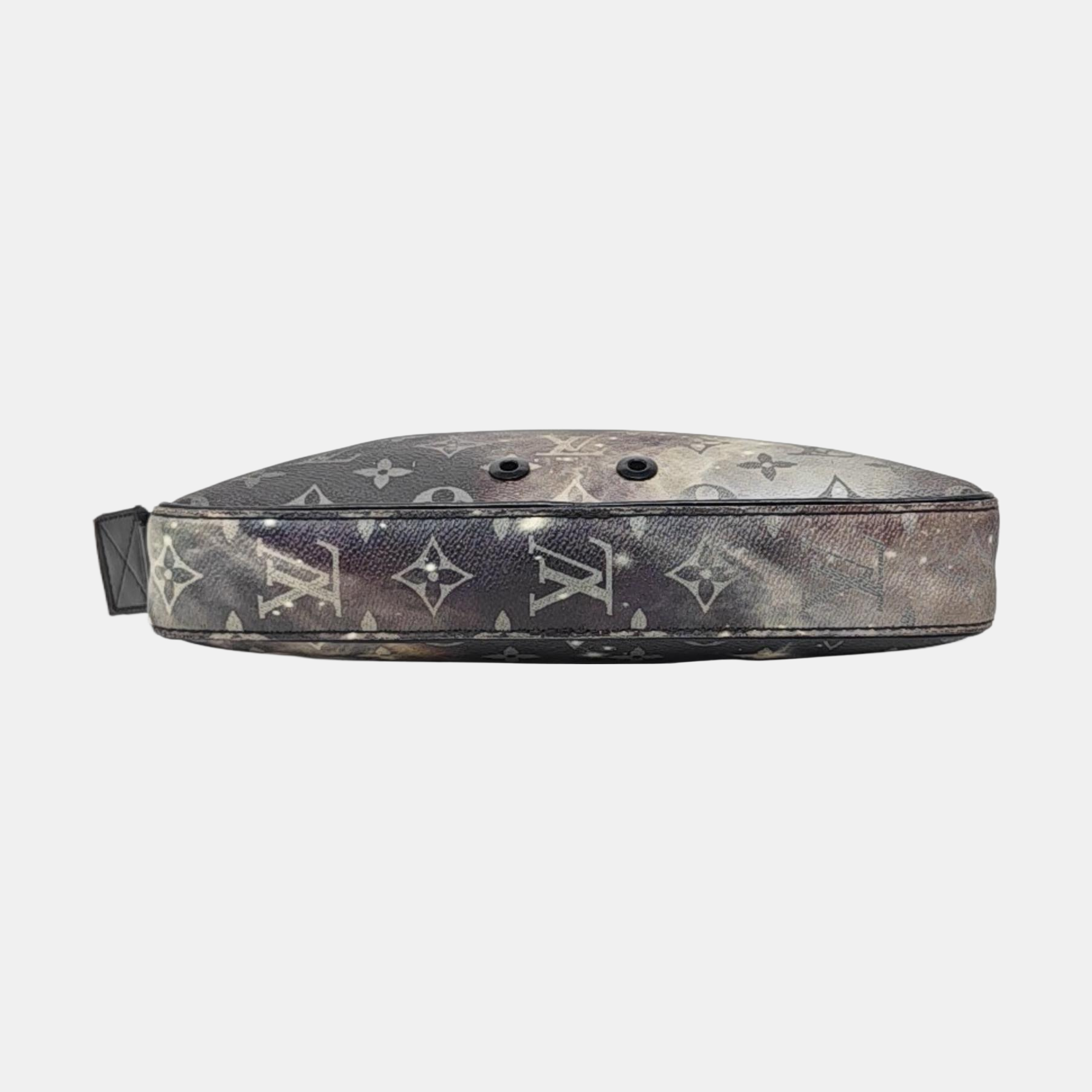 ALPHA Monogram Coated Canvas Gray