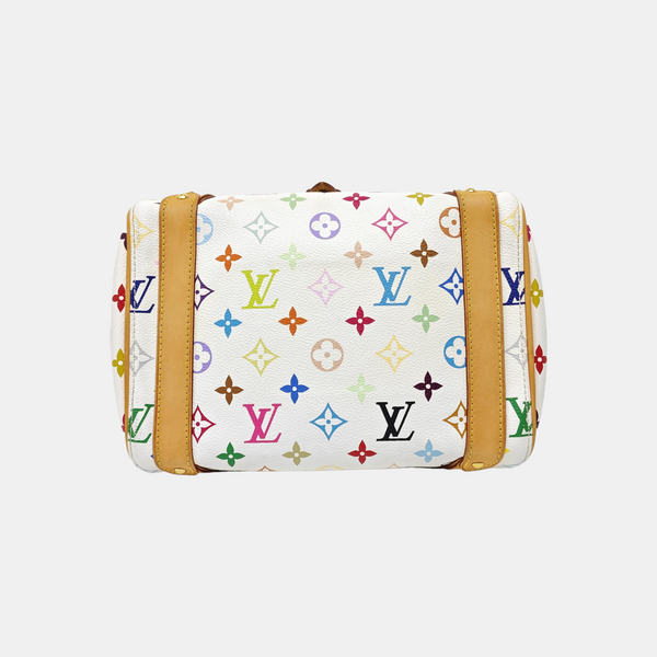 LV × TM PRISCILLA Monogram Coated Canvas White