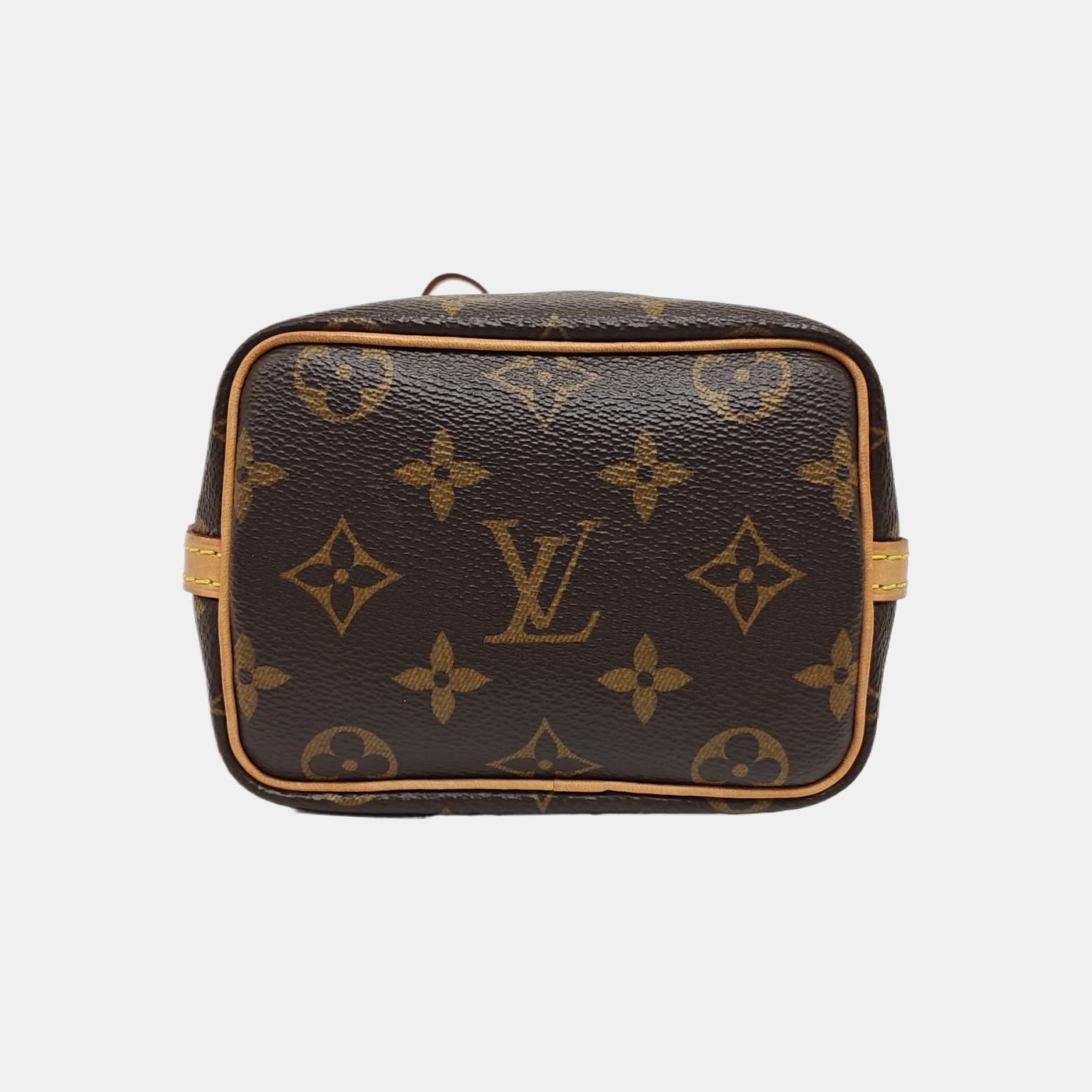 NÉONOÉ Nano Monogram Coated Canvas Brown