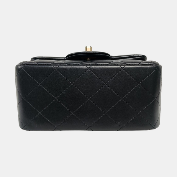 CLASSIC FLAP Mini Quilted Lambskin Black