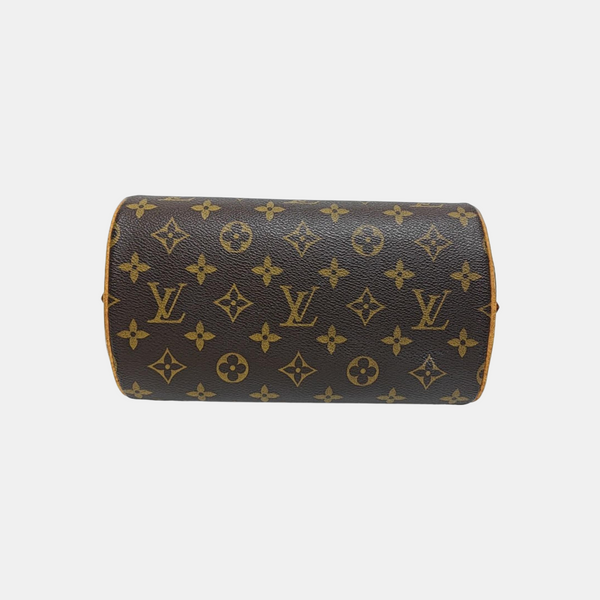 RIBERA Monogram Coated Canvas Brown