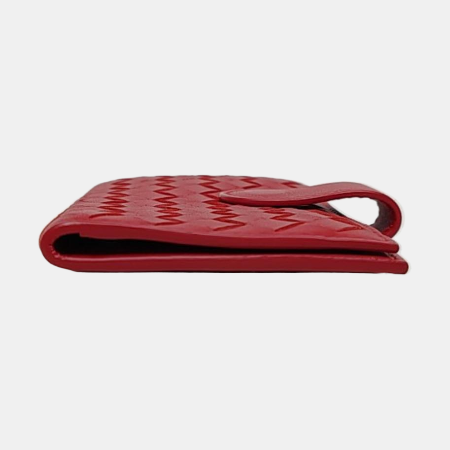 Calfskin Key Pouch Red