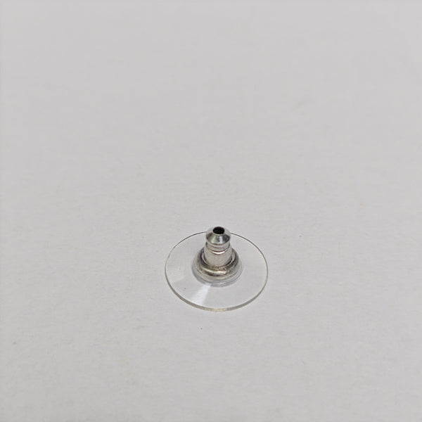 CC Logo Metal Black Earrings