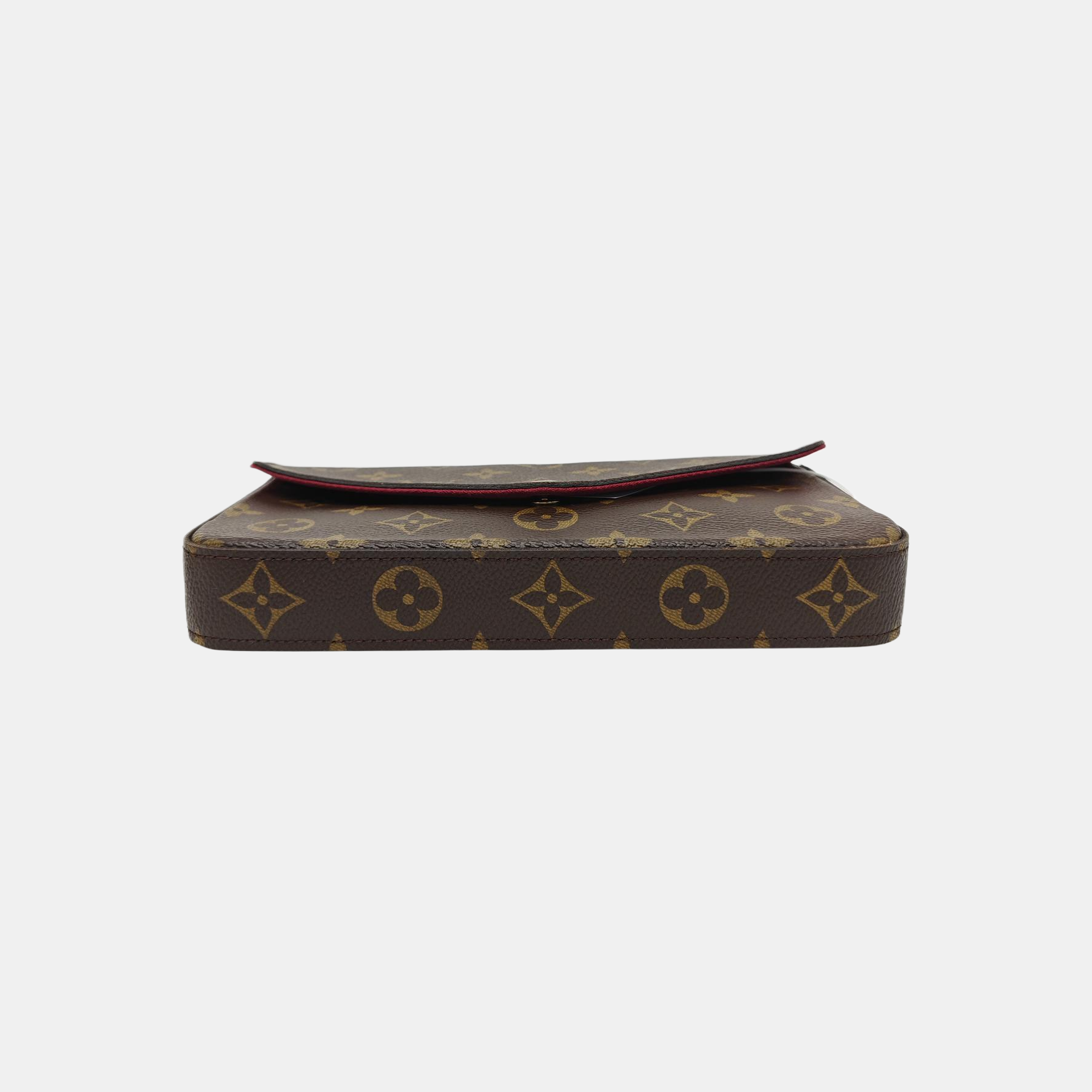 FÉLICIE Monogram Coated Canvas Brown