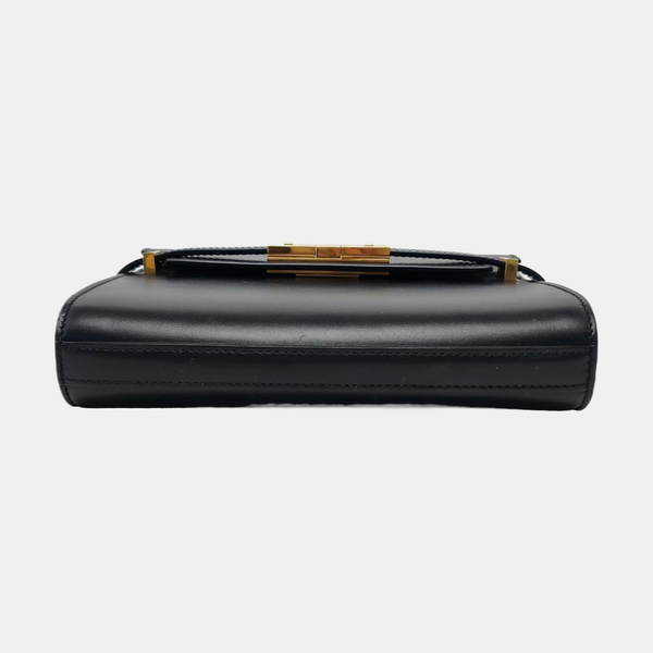 Authenticated pre-owned  MANHATTAN Mini Calfskin Black - Shoulder Bag at Looply