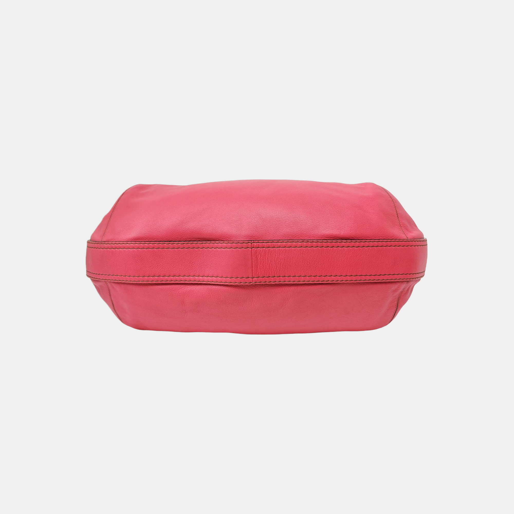 Calfskin Shoulder Bag Red