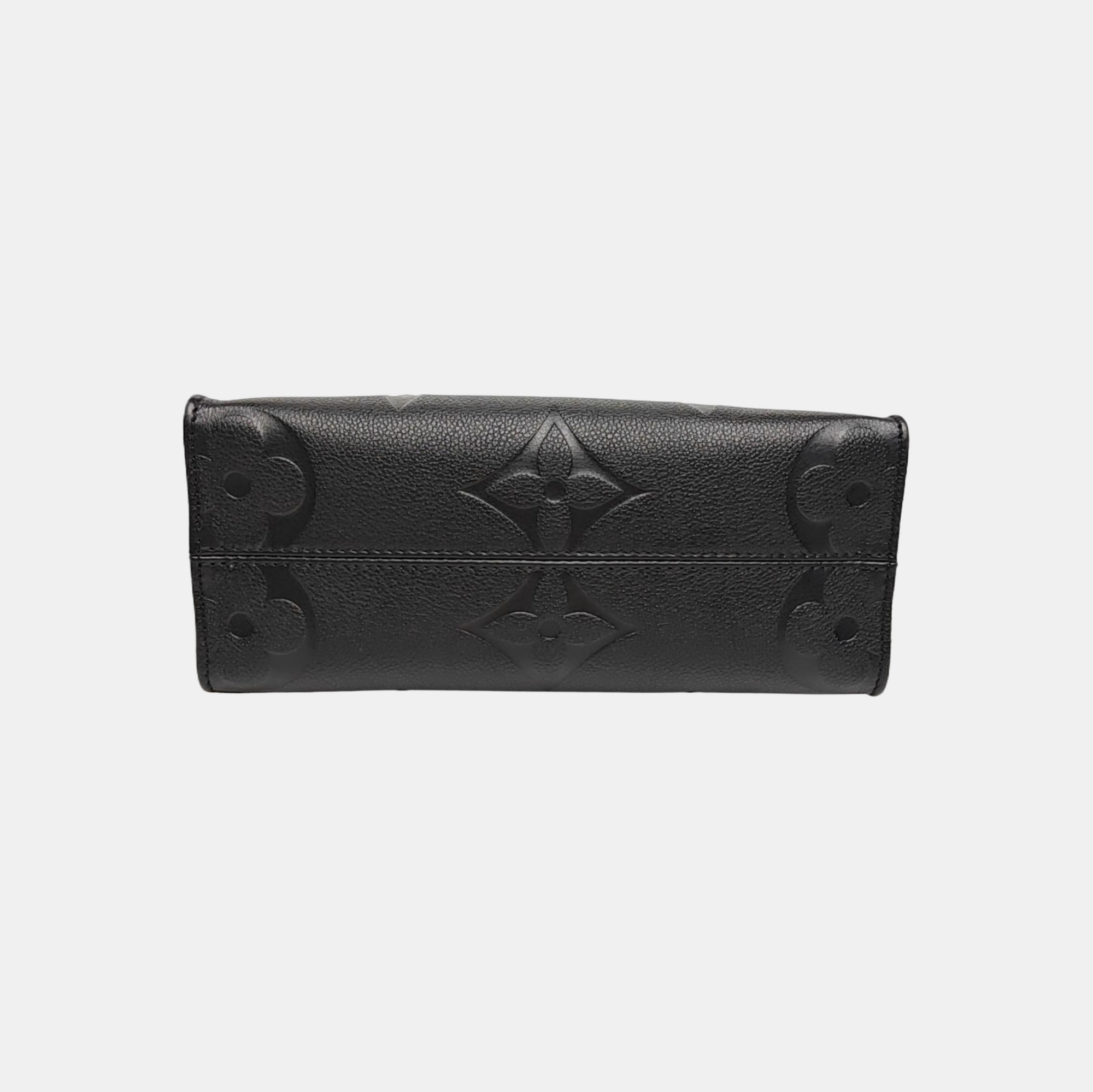 ONTHEGO PM Monogram Calfskin Black
