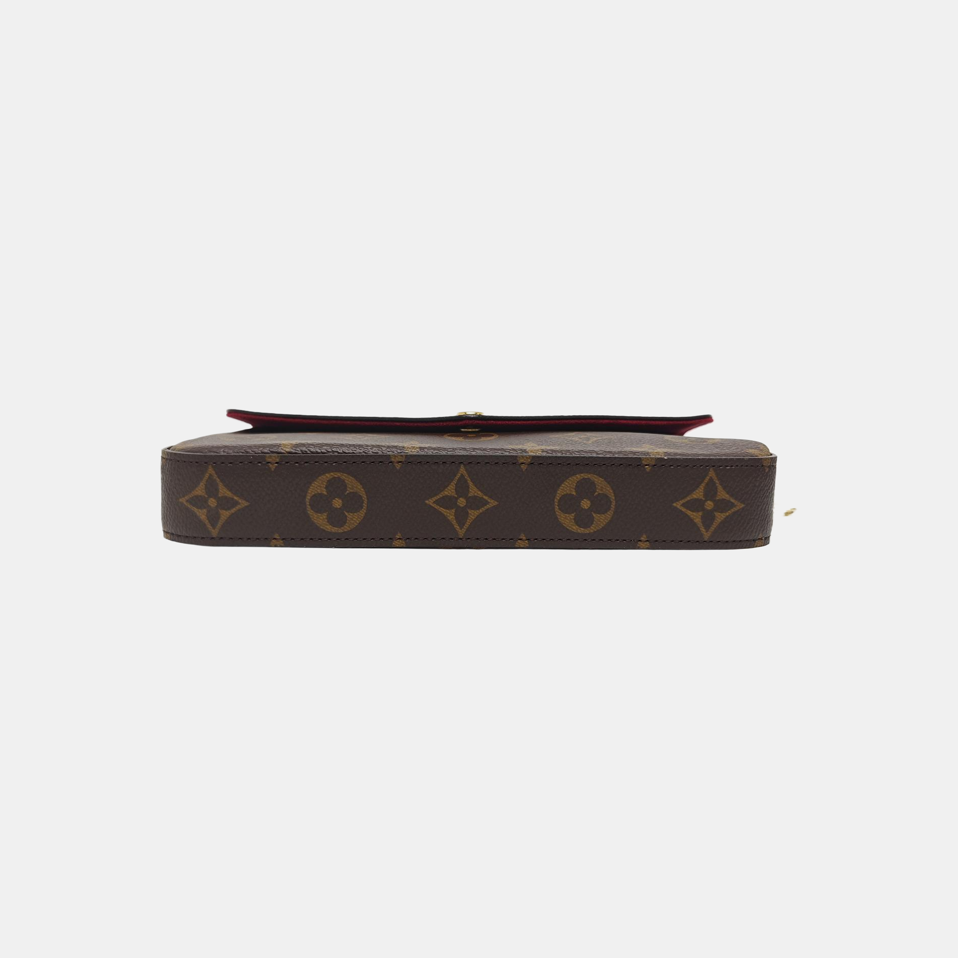 FÉLICIE Monogram Coated Canvas Brown