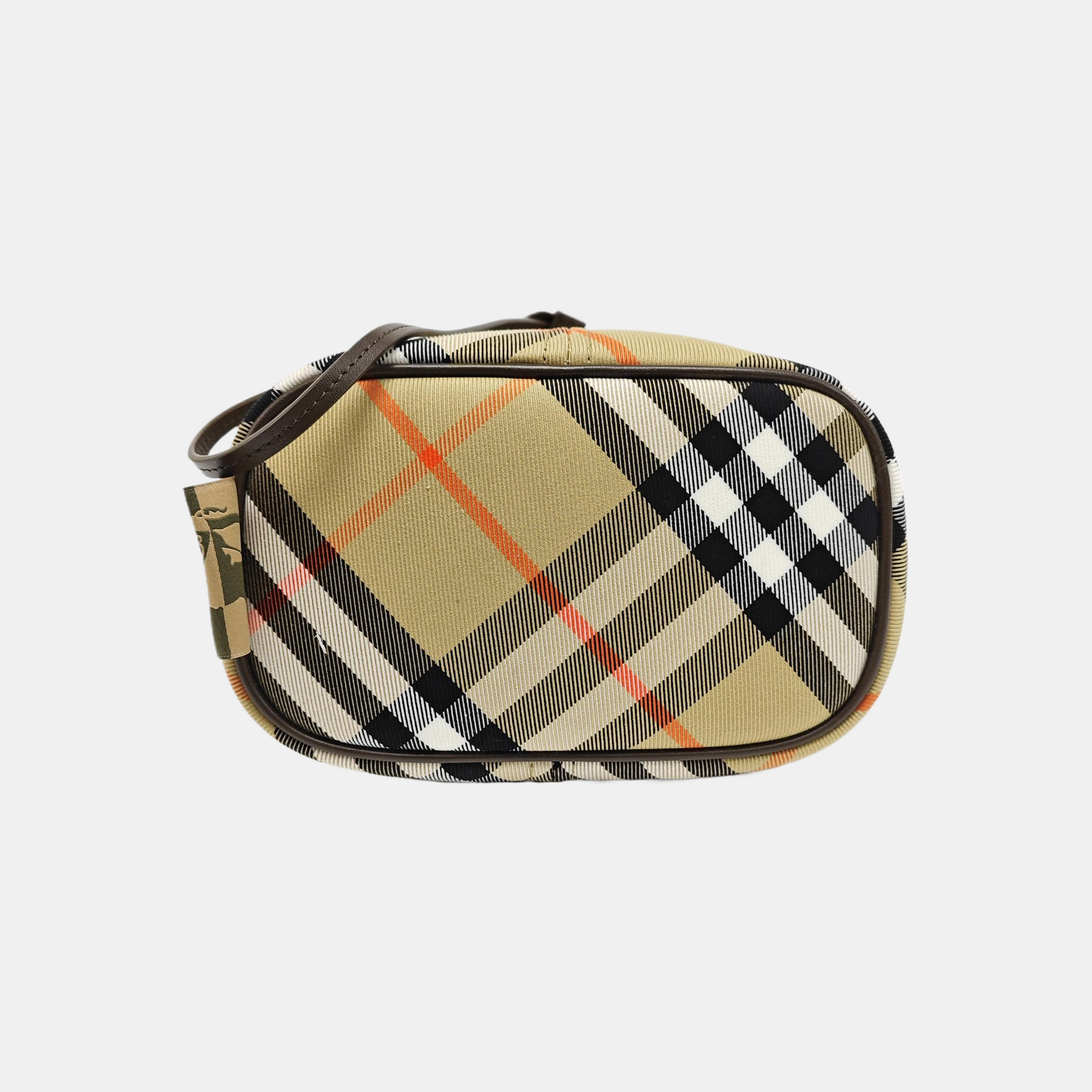 Canvas Bucket Bag Mini Beige