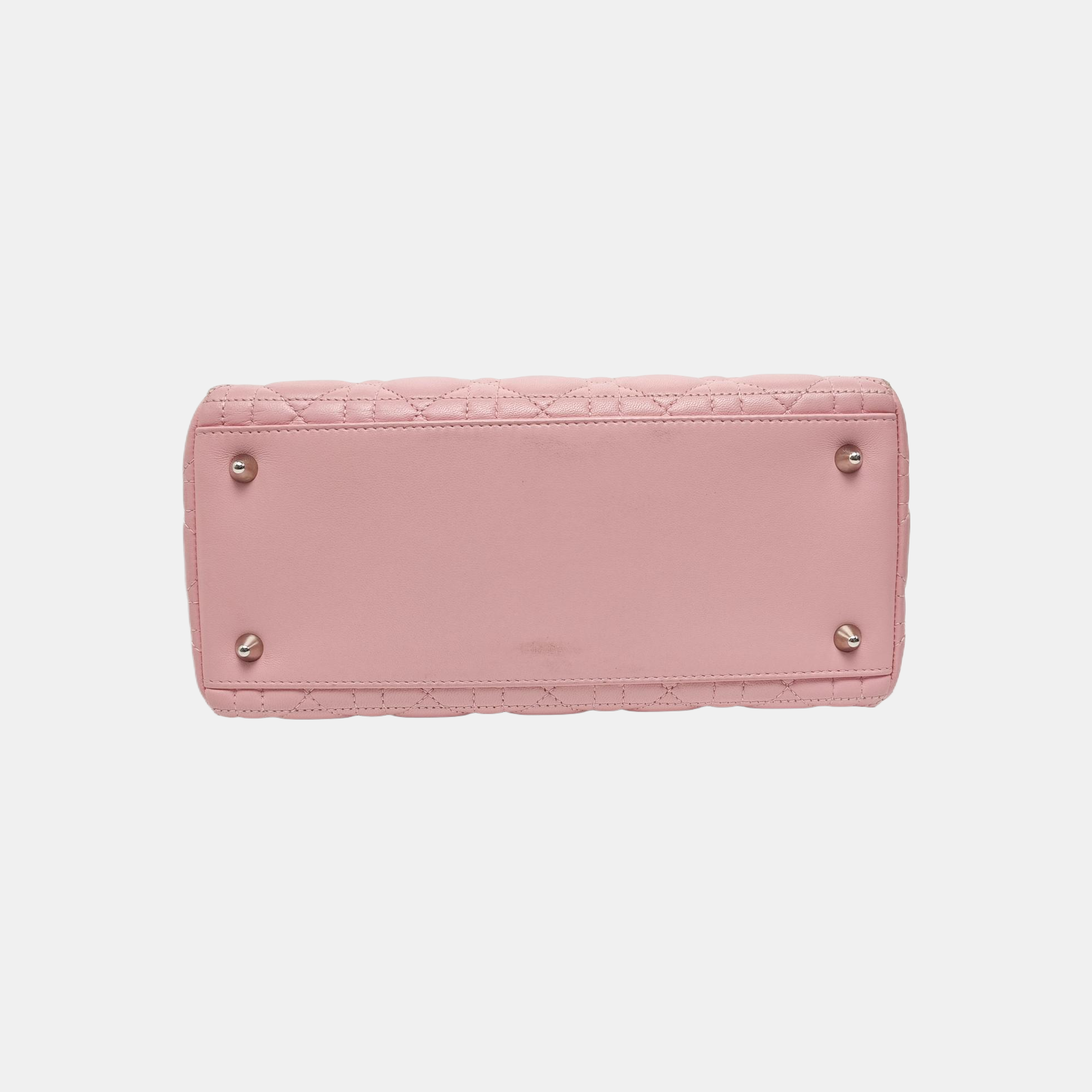 Lady Dior Medium Cannage Lambskin Pink