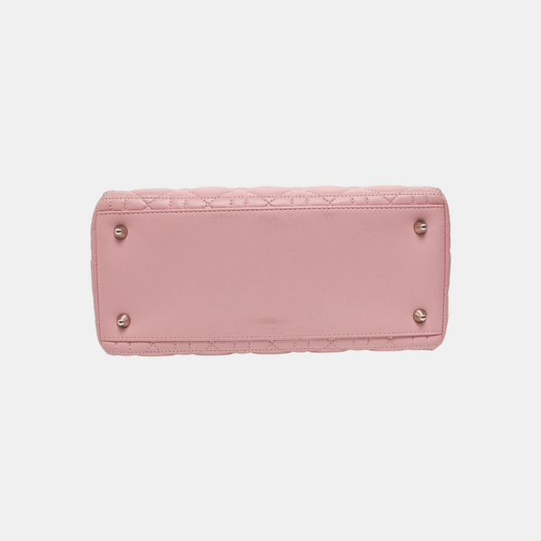 Lady Dior Medium Cannage Lambskin Pink