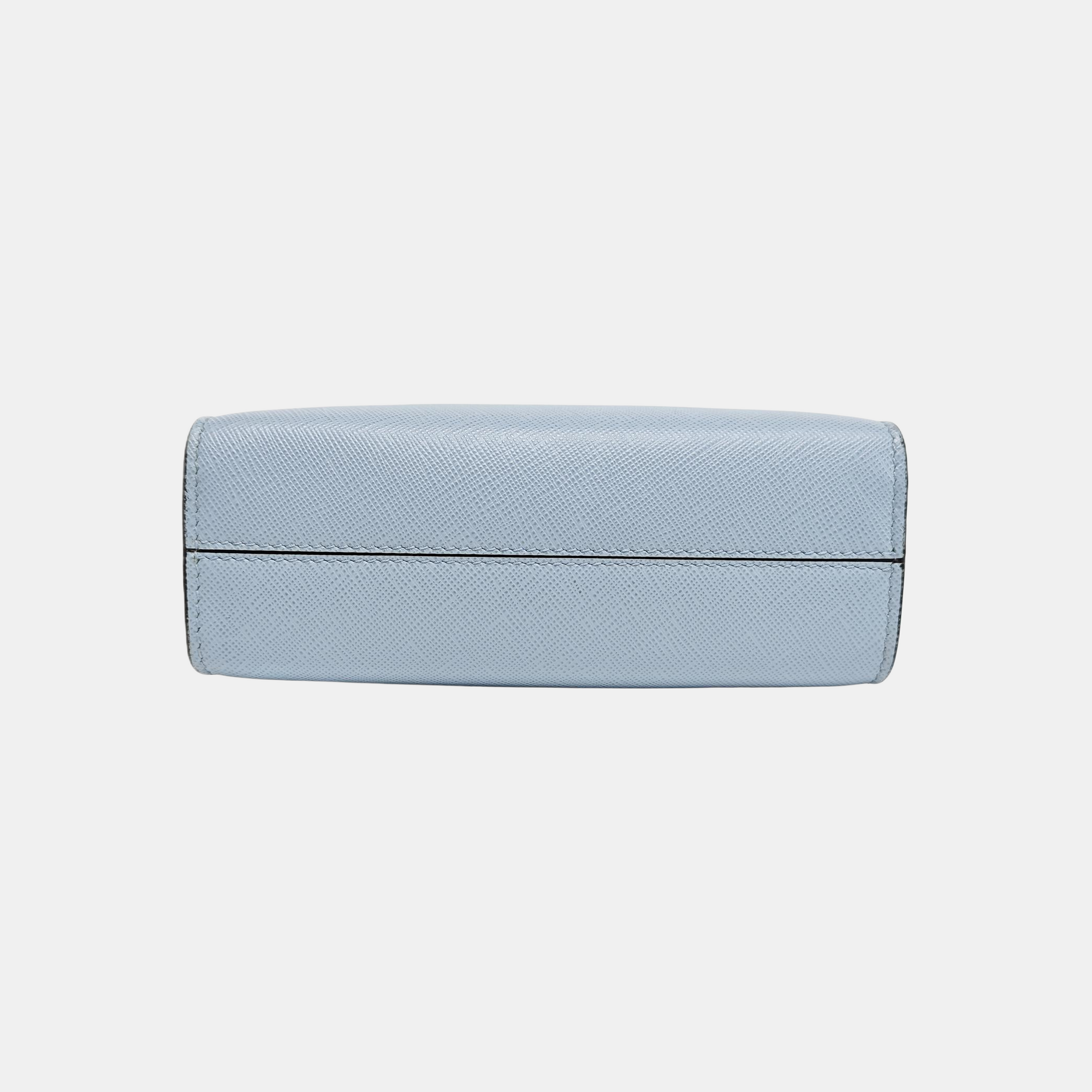 Saffiano Calfskin Tote Bag Small Blue
