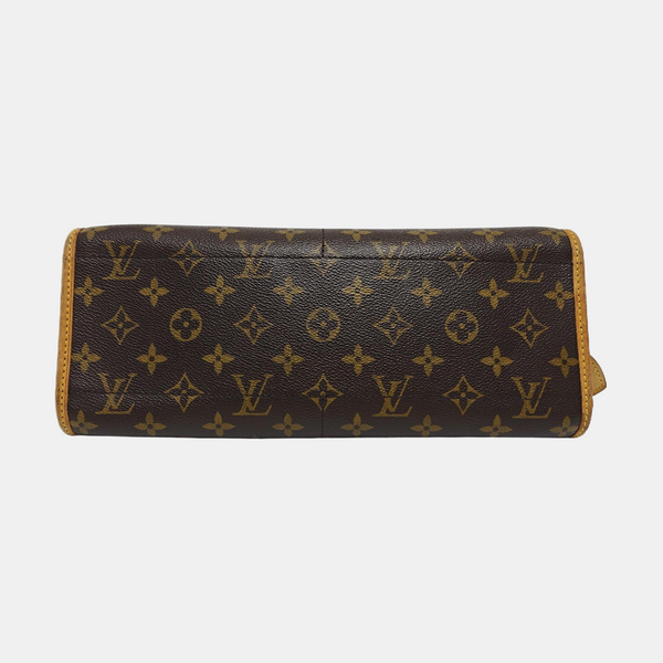 POPINCOURT Monogram Coated Canvas Brown
