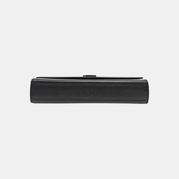 Calfskin Shoulder Bag Black