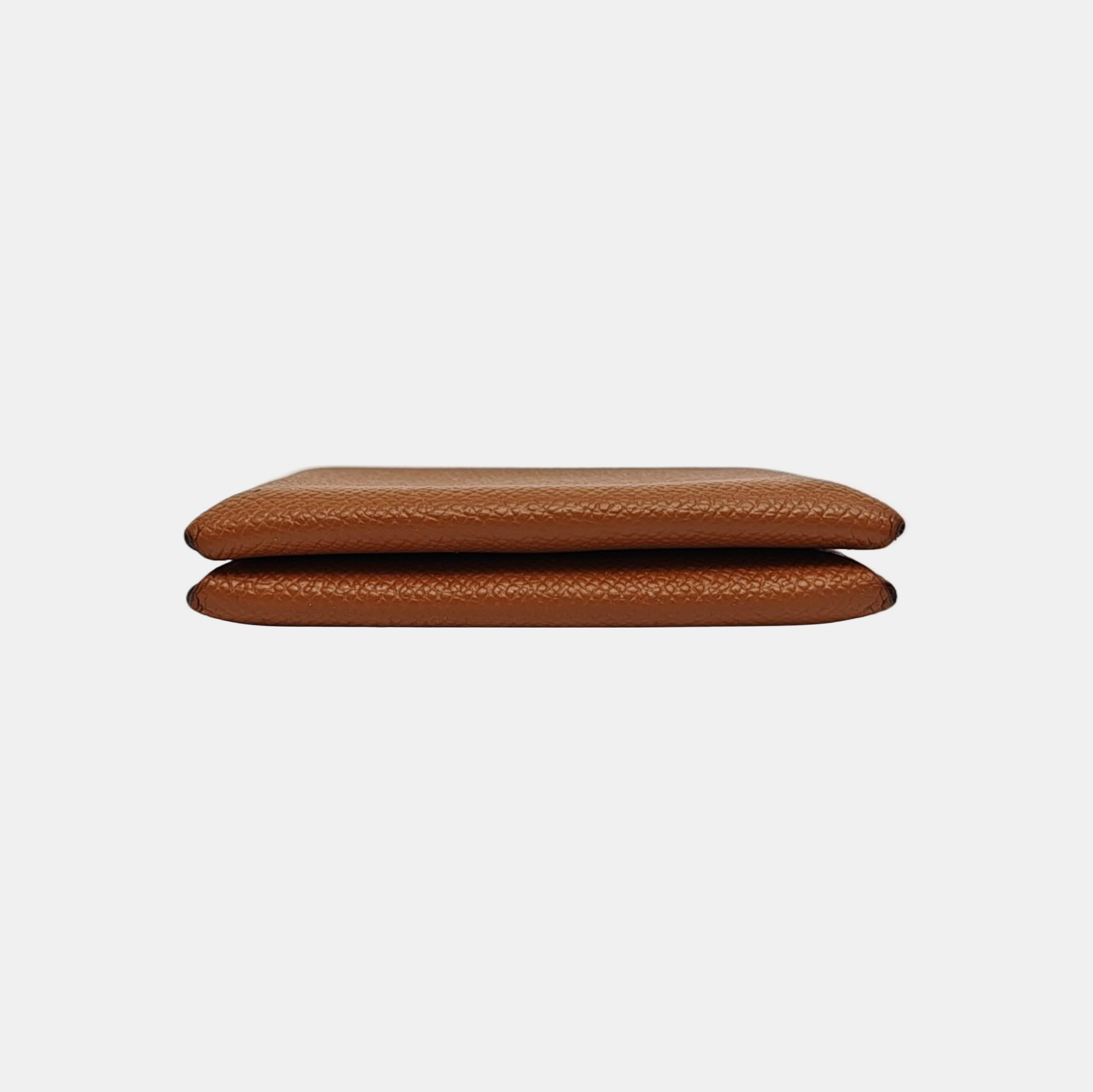 Calvi Epsom Brown Card Holder