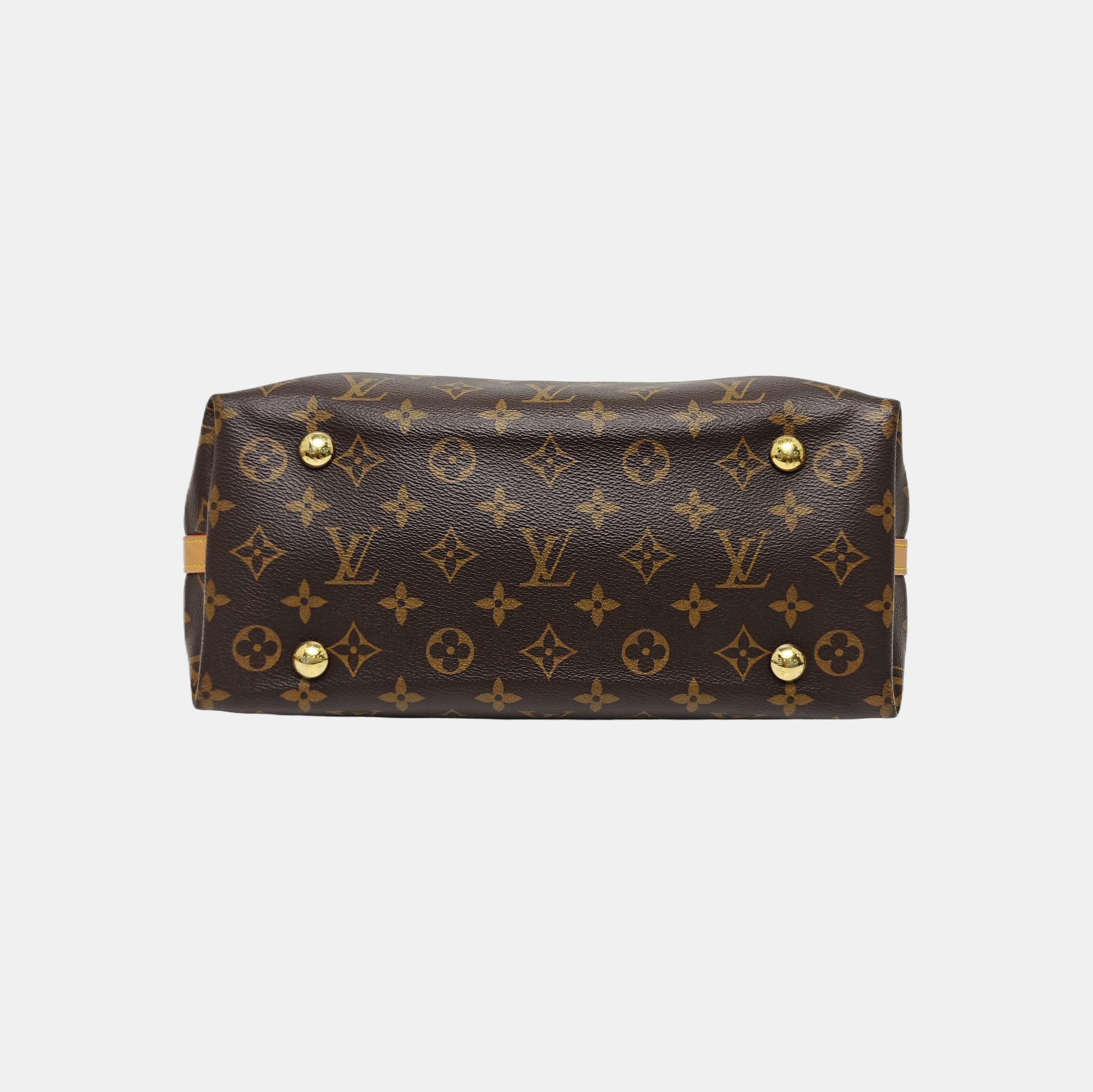 CARRYALL PM Monogram Coated Canvas Brown