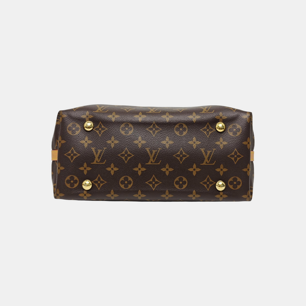 CARRYALL PM Monogram Coated Canvas Brown