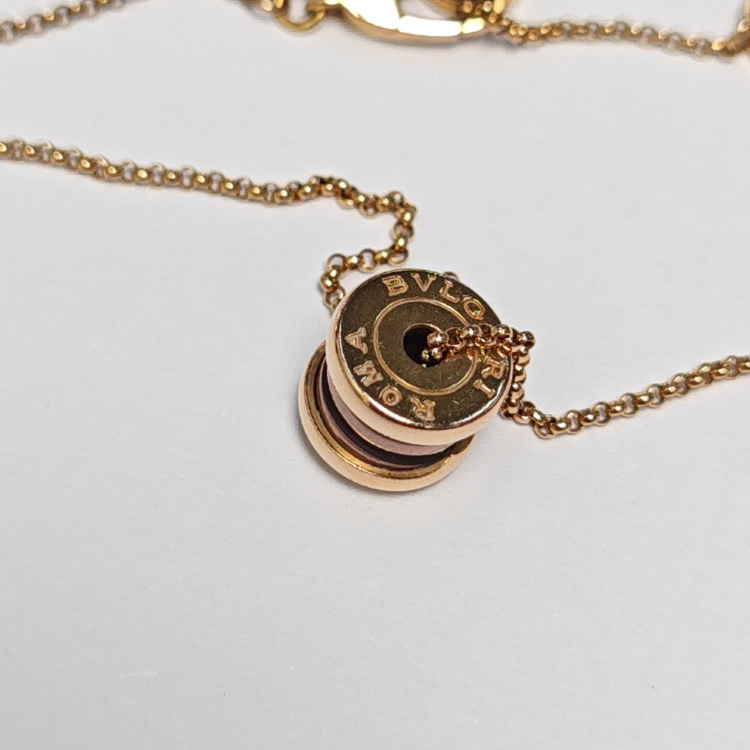B.ZERO1 18k Rose Gold Necklace