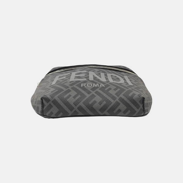Roma Coated Canvas Black