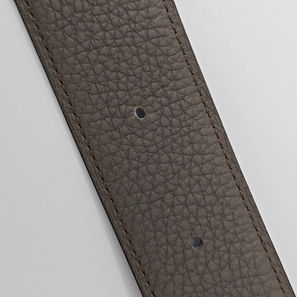 Leather Belt Gray