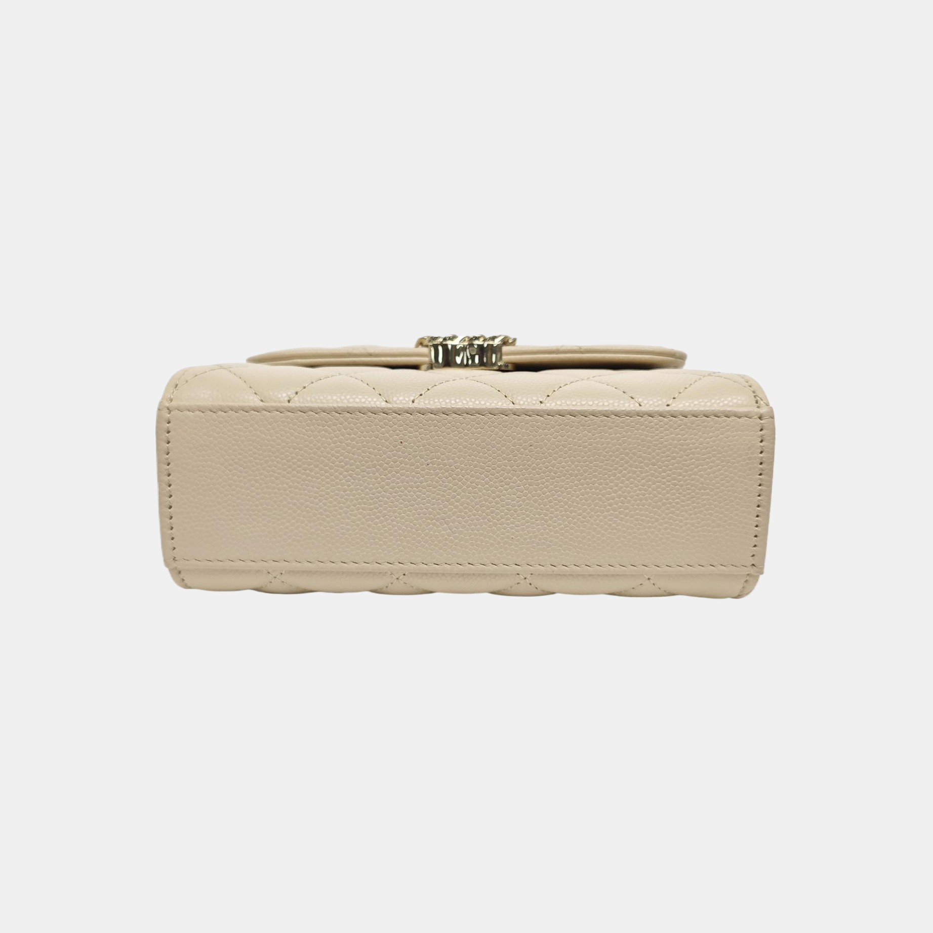 KELLY Quilted Calfskin Beige