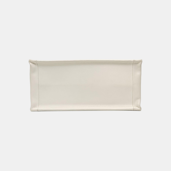 Book Tote Medium Canvas White