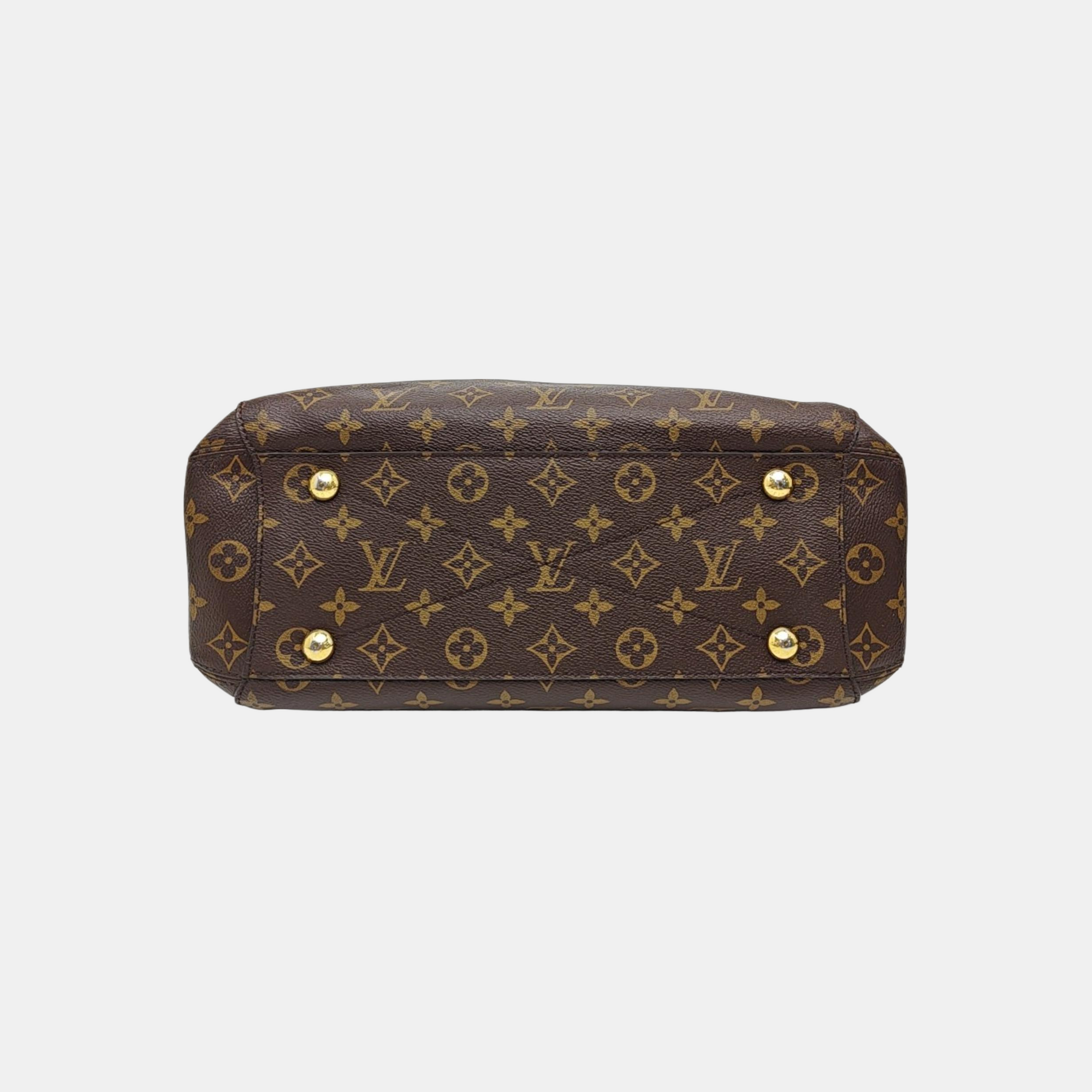 MONTAIGNE Monogram Coated Canvas Brown