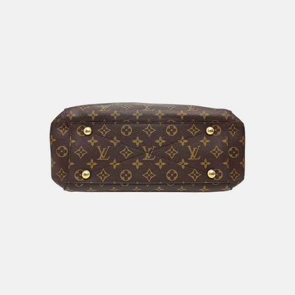 MONTAIGNE Monogram Coated Canvas Brown
