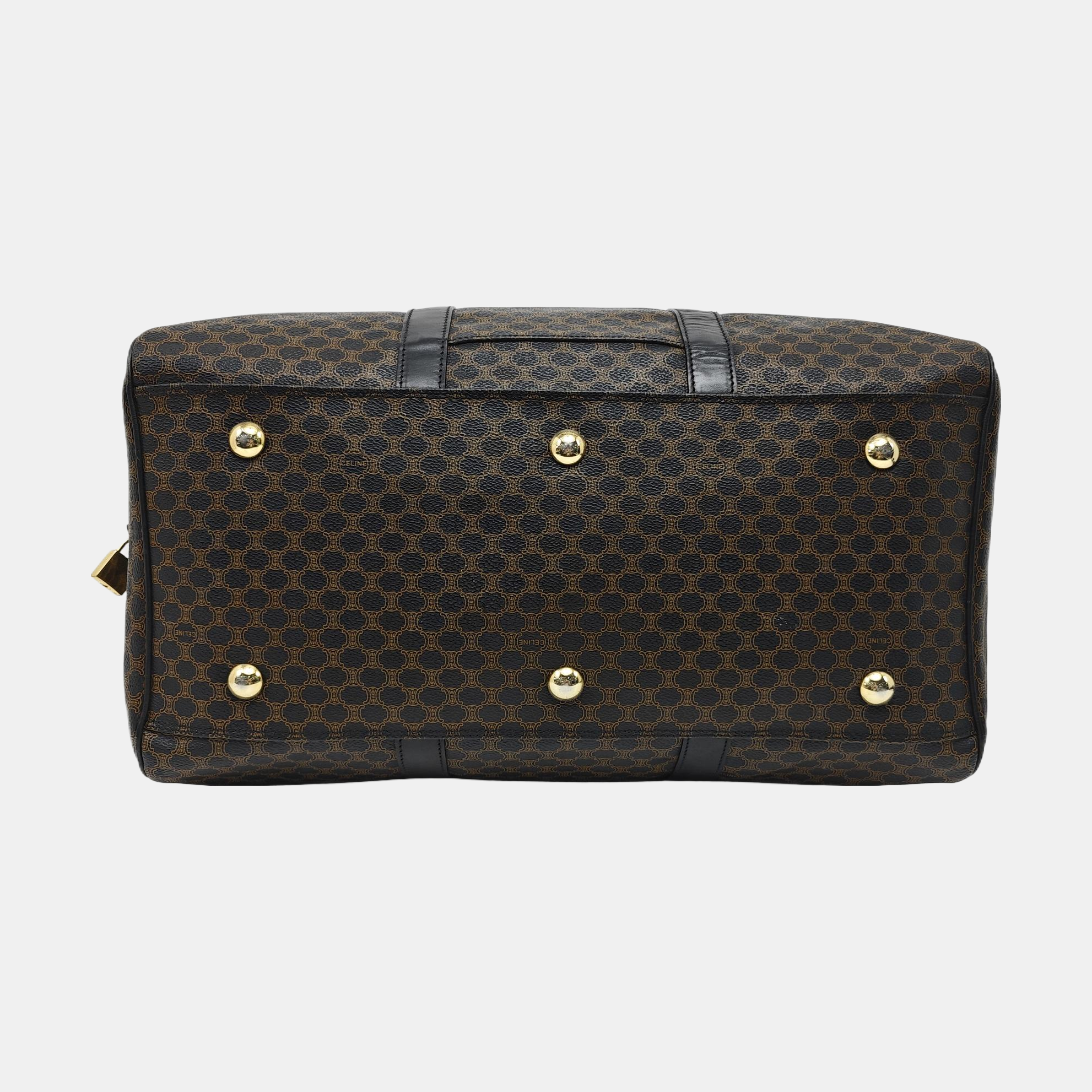 MACADAM Coated Canvas Black