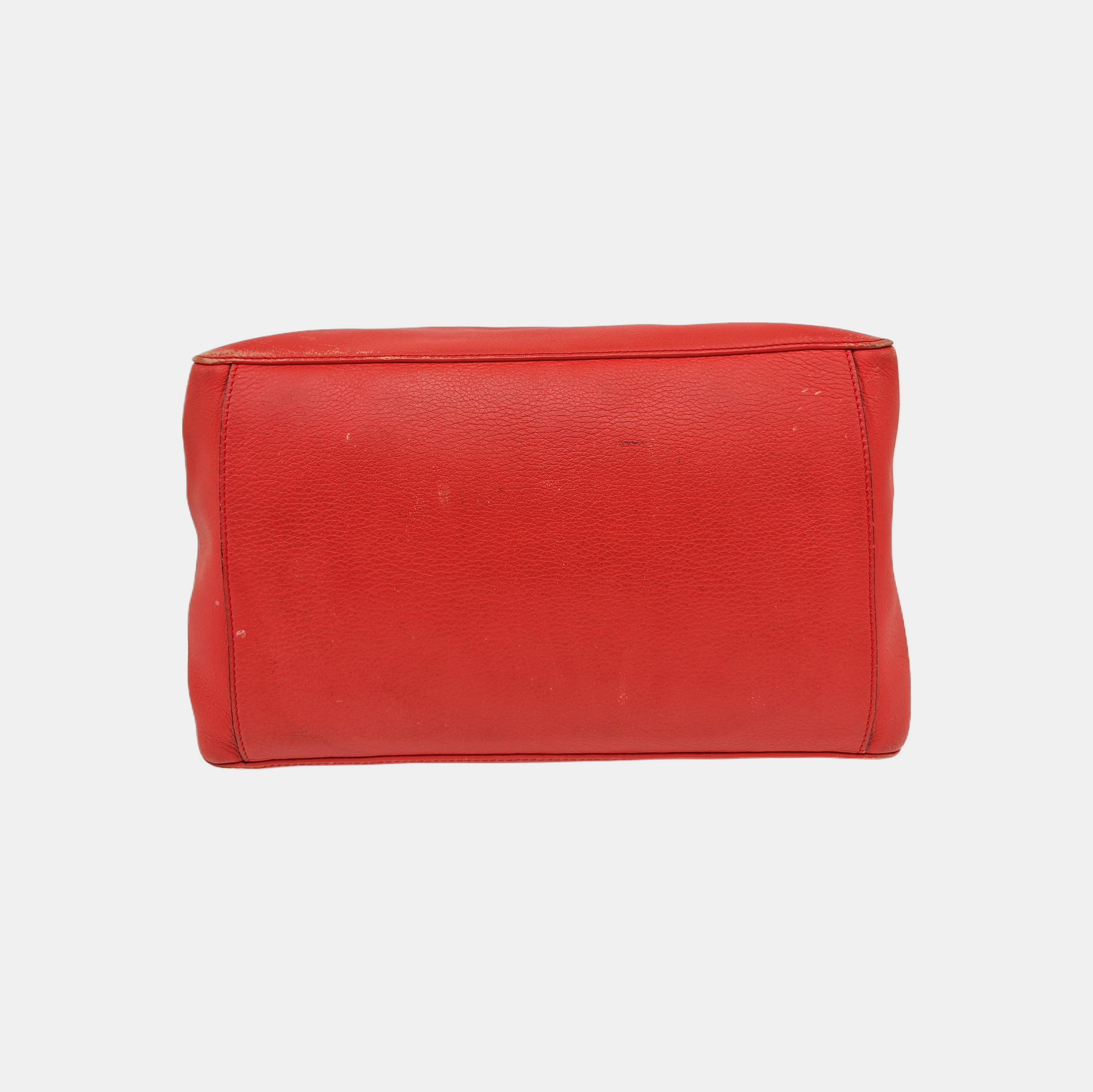 Calfskin Shoulder Bag Red