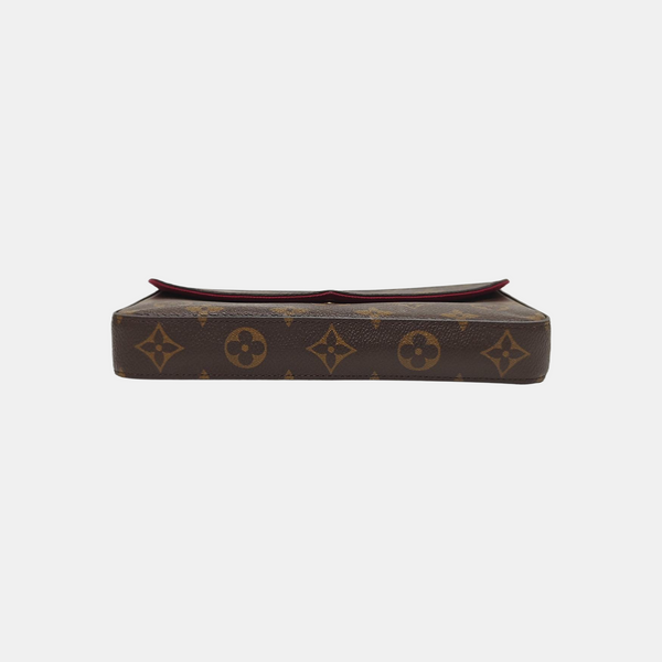 FÉLICIE Monogram Coated Canvas Brown