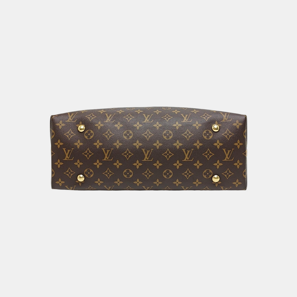 CARRYALL MM Monogram Coated Canvas Brown