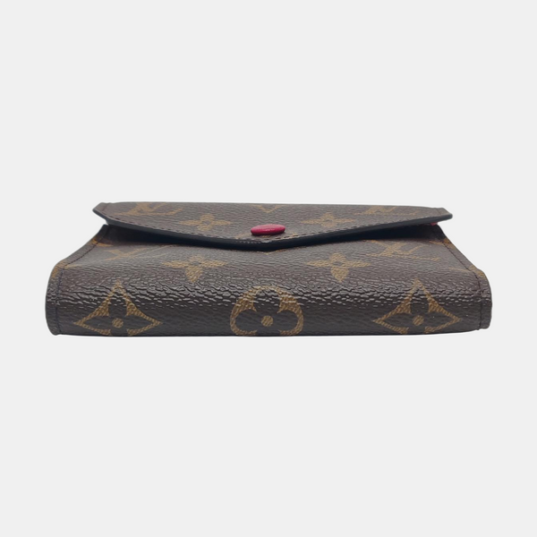 VICTORINE Monogram Coated Canvas Brown Wallet