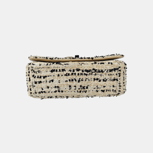 Dior Caro Small Cannage Wool White